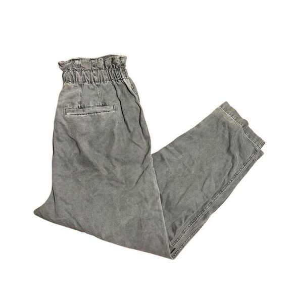 Free People Margate Pleated Trouser Olive Women’s Size Medium - Picture 2 of 13